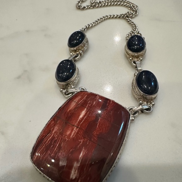 Vantage handmade sterling silver necklace